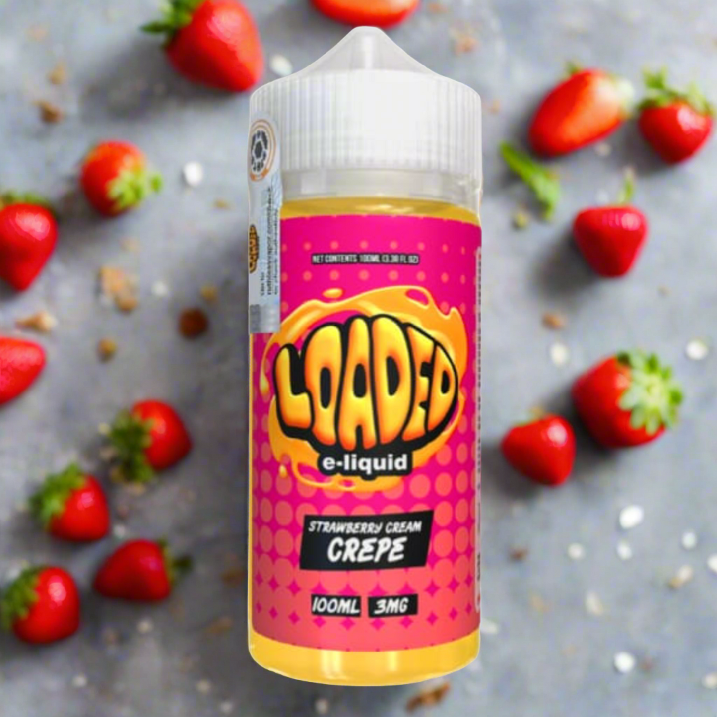 Loaded - Strawberry Cream Crepe